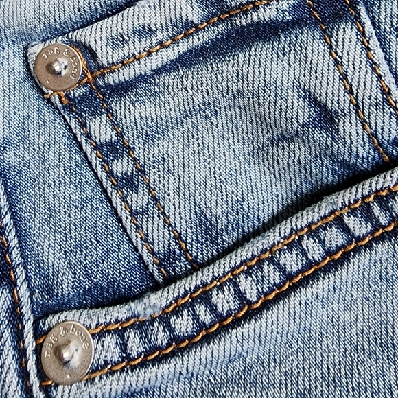 NWT RAG & BONE HIGH-RISE ANKLE FLARE - Picture 14 of 14